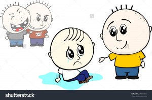 stock-vector-kid-offers-help-to-stand-up-to-1